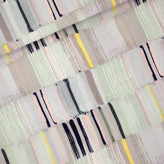 Coups de peinture, glace, viscose