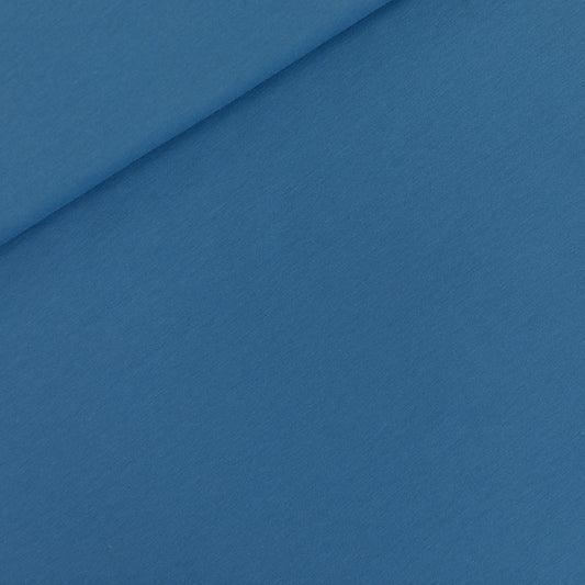 French terry, Pacific coast blue, felpa