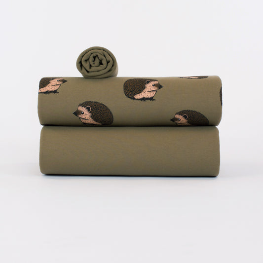 French terry, Beech Green, felpa