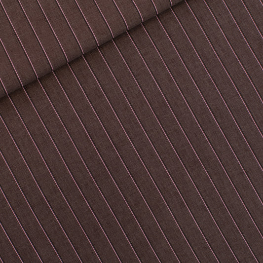 Lines 2N, Raisin Purple, Linen and Viscose