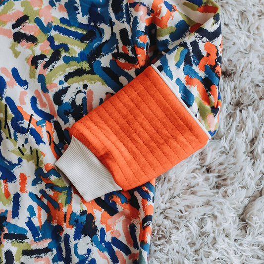 Paint Fun, Tofu Beige, felpa garzata