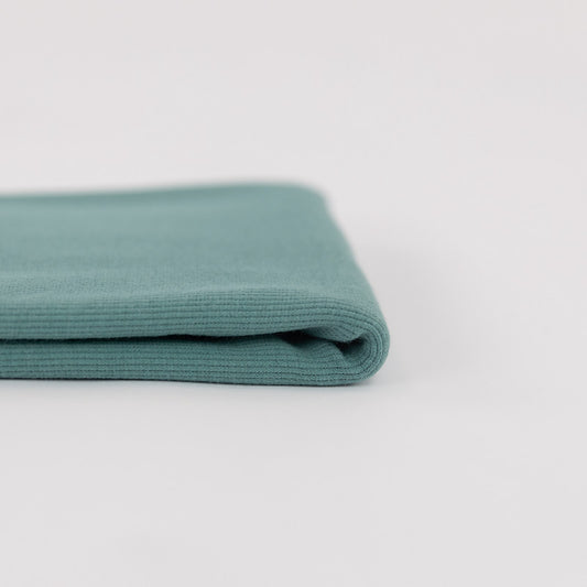 Ribbing, Dusty Turquoise, dritto-rovescio