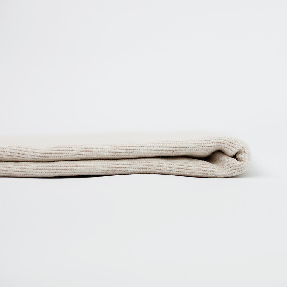 Ribbing, Tofu Beige, dritto-rovescio