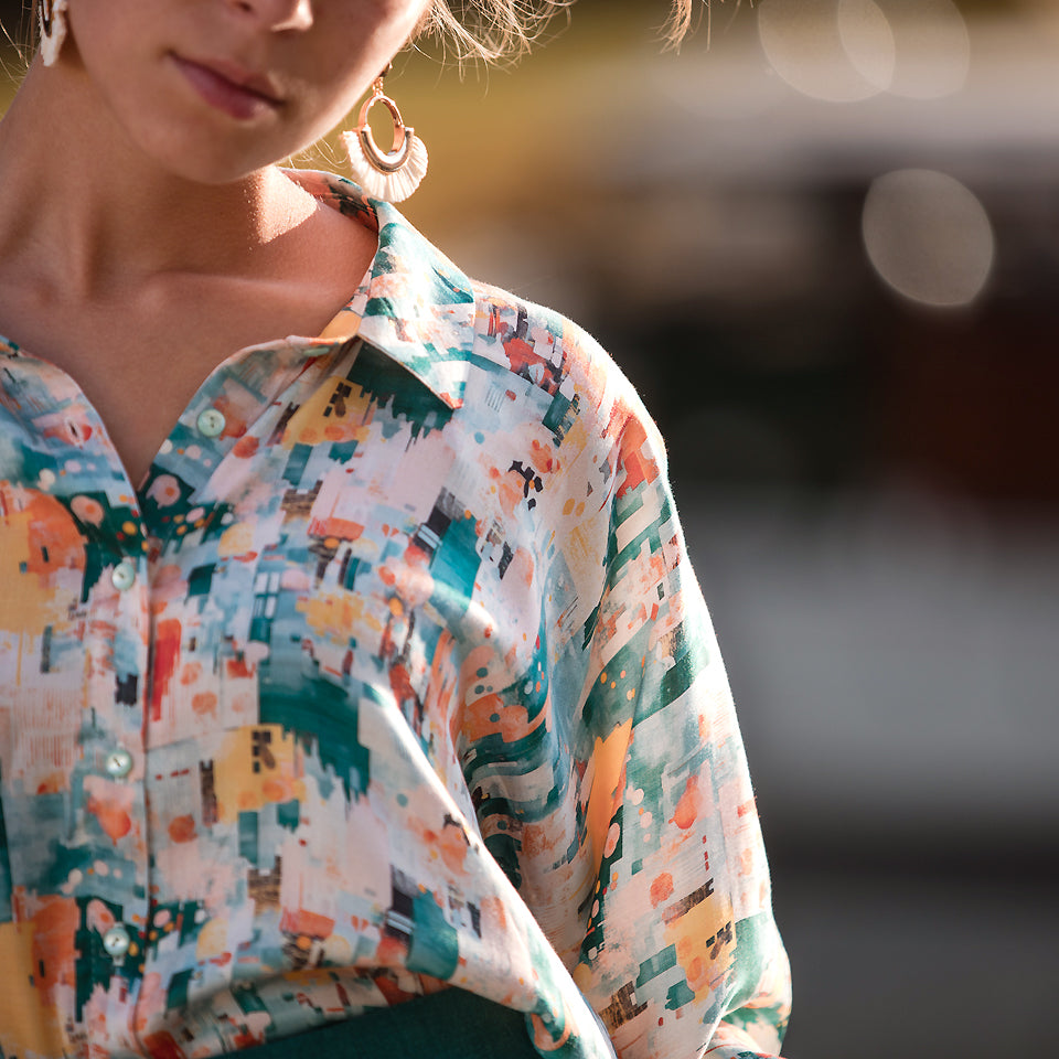 City Joy, Beige, Viscosa