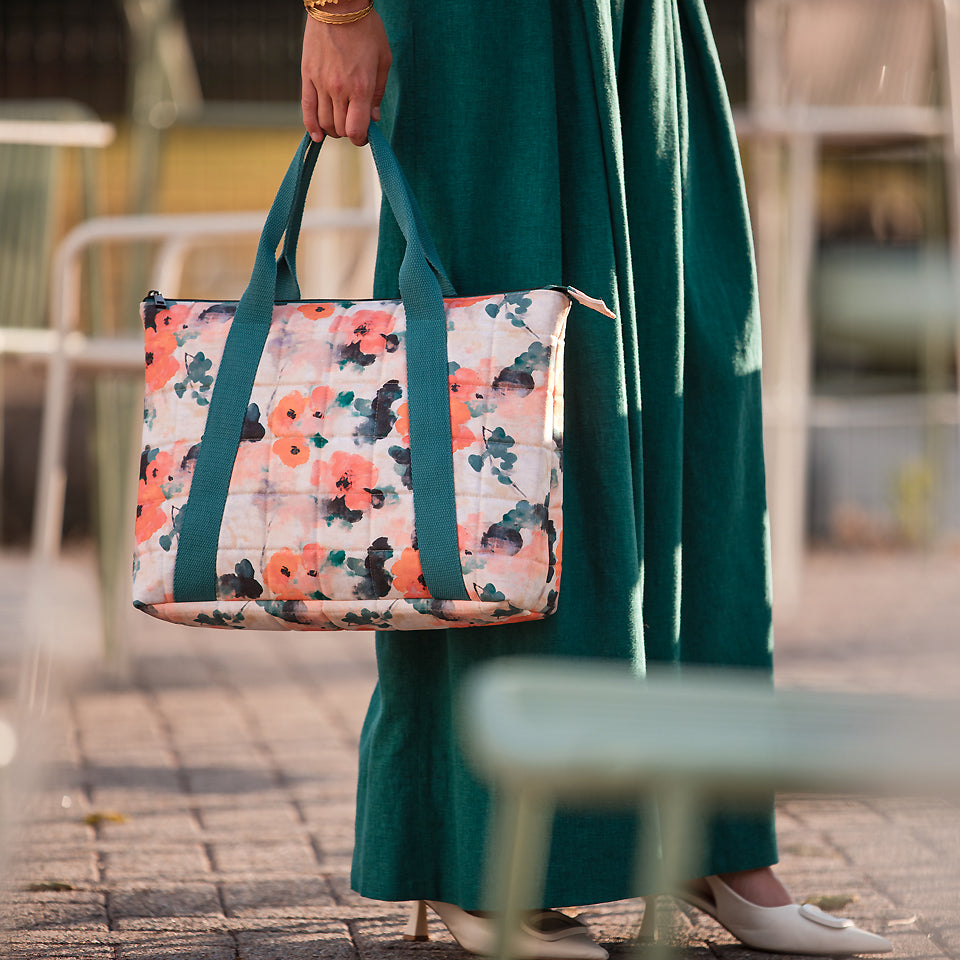 Misty Rose, Beige, Gabardine in tela di cotone