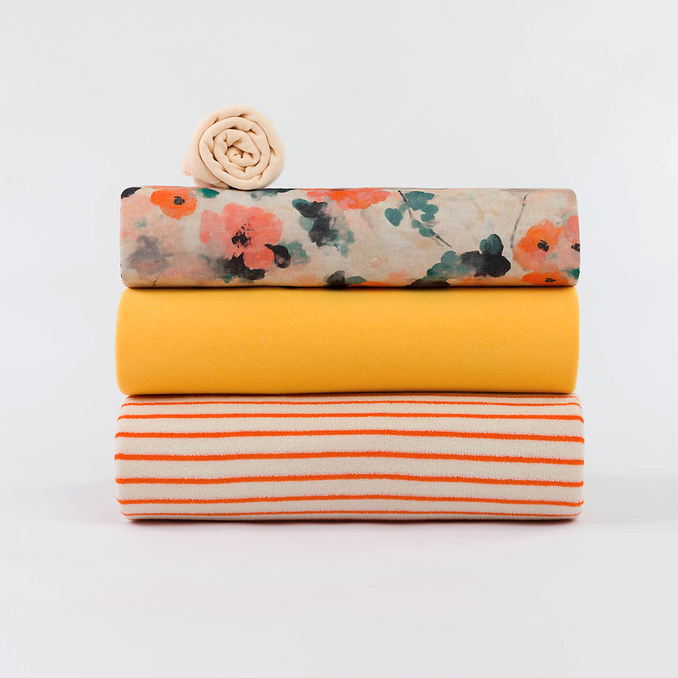 Verticales, Bleu turbulence, Lin et viscose