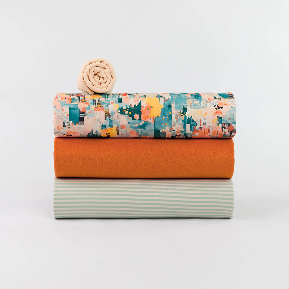 Sponge, Autumn Maple Orange, Spugna di cotone