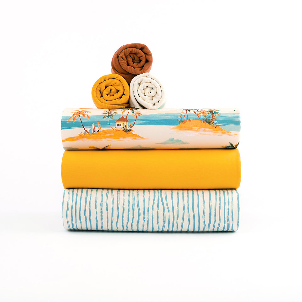 Wiggly Verticals, Papyrus Crème, felpa garzata