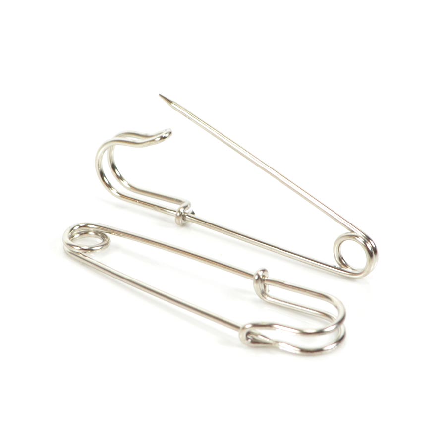 50 Pezzi Spille Da Balia, Argento Spille Metalliche 50 Pezzi Spille Da Balia, Argento Spille Metalliche