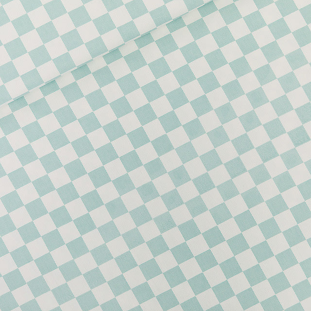 Checkers, Granite green, Gabardine in tela di cotone
