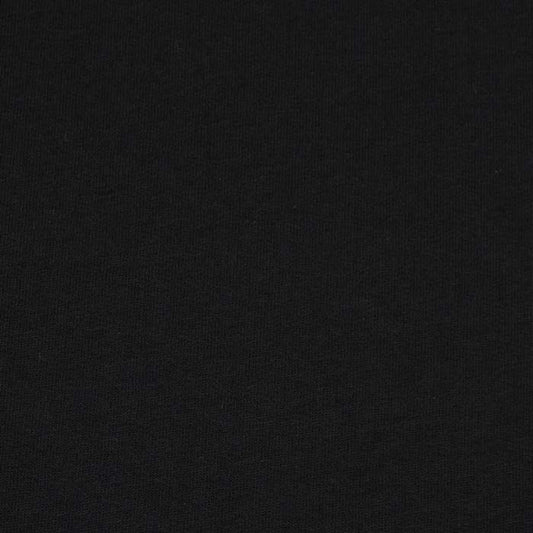 Chute de 15 cm, French Terry, Noir, polaire brossée