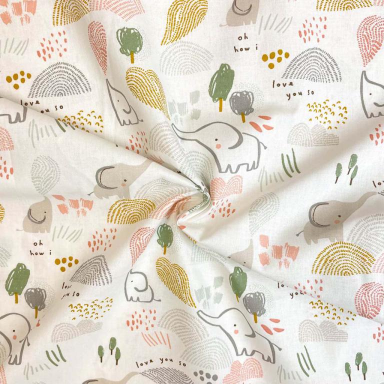 Ficelle, Blanc, coton français