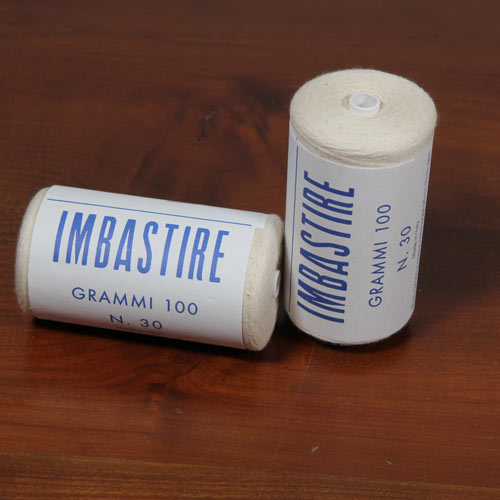 Filo per imbastire, 100grammi, colore naturale