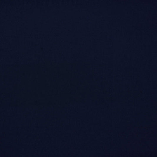 Jersey di cotone unito Blu notte