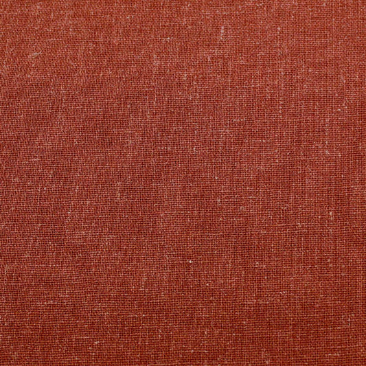 Fin de série 35cm, Lin et viscose, Marron Chutney