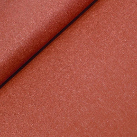 Fin de série 35cm, Lin et viscose, Marron Chutney