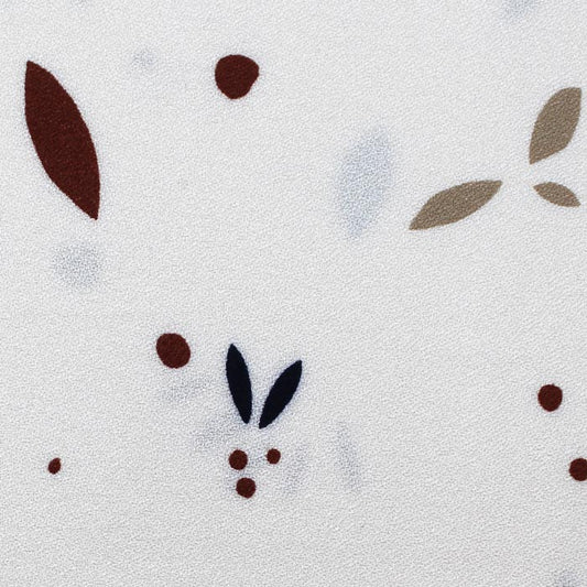 Petal, cream, viscose crepe