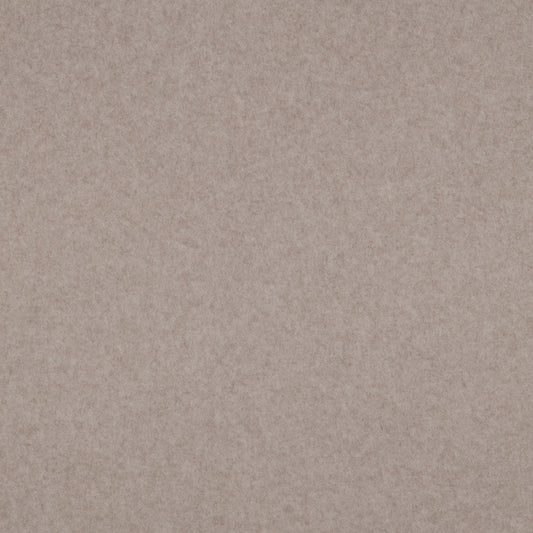 Molleton de coton, mélange taupe