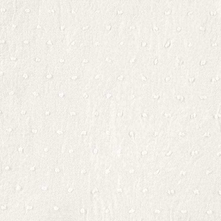 Plumetis blanc, coton uni