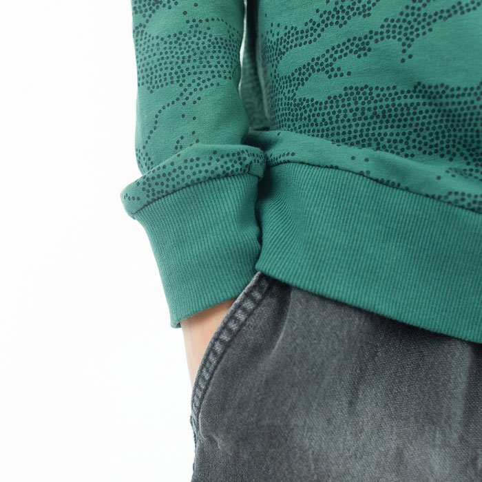 Ribbing, Verde bosco, dritto-rovescio