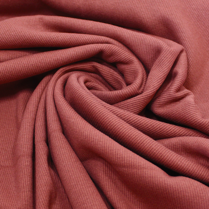 Ribbing, Mahogany Brown, dritto-rovescio