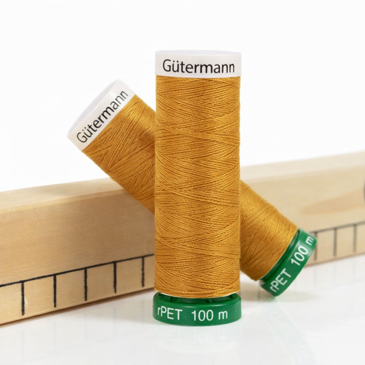 Gütermann Sewing Thread 412 Golden Mustard