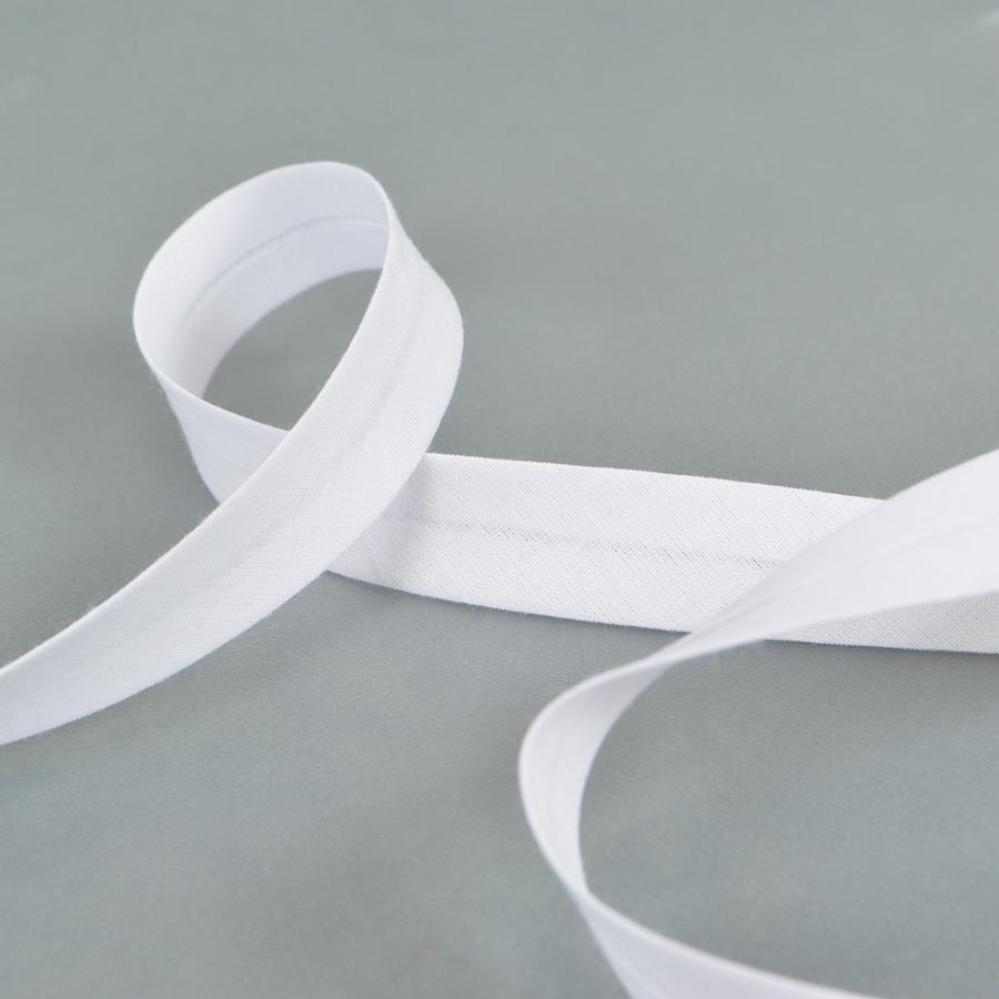 Biais blanc 18 mm