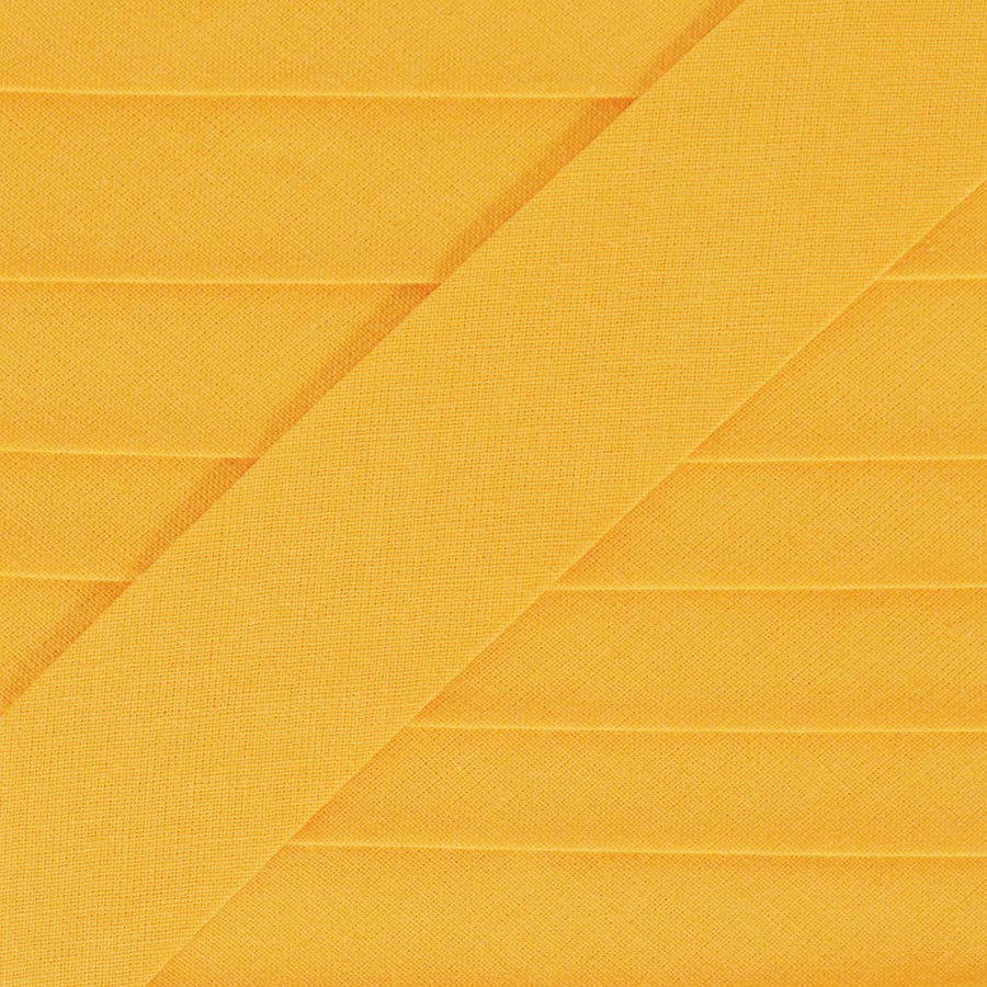 Biais or jaune 30 mm