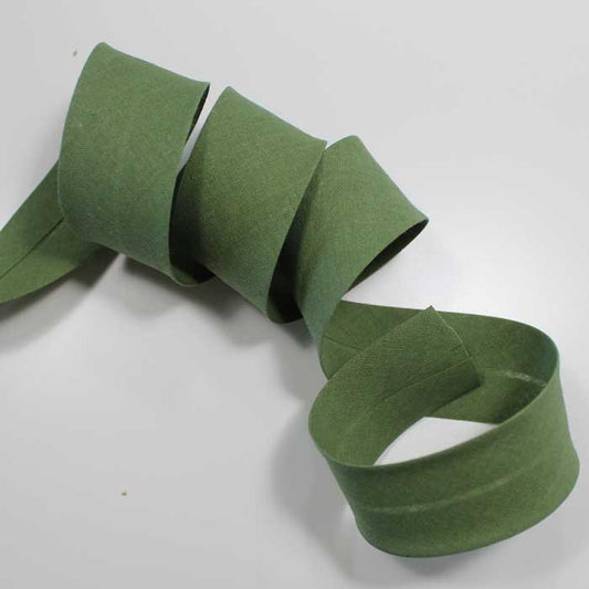 20mm olive green bias tape