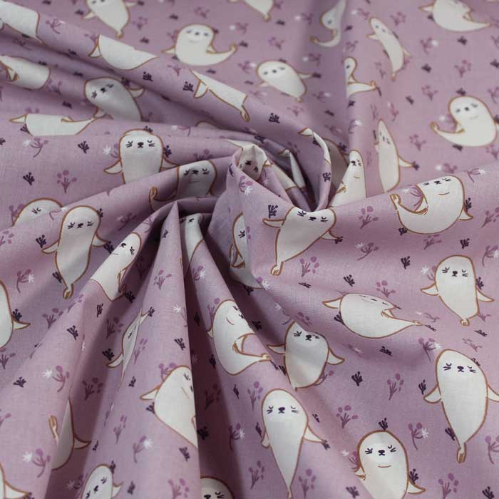 Sealy, Violetto, Cotone francese
