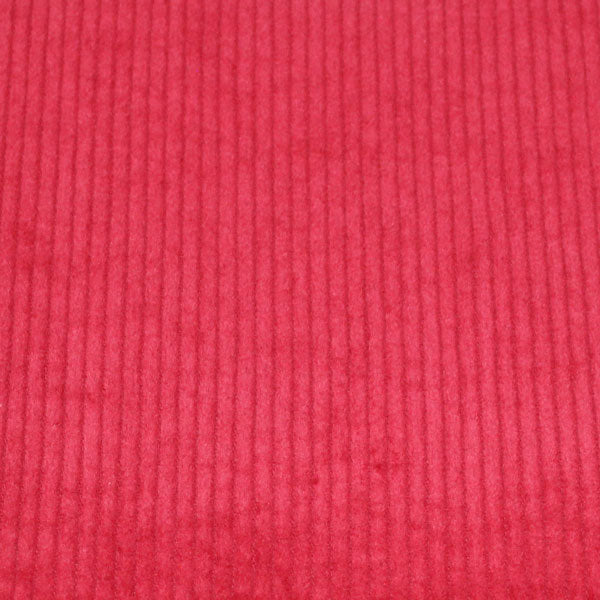 Velours côtelé, Rouge, Velours de coton