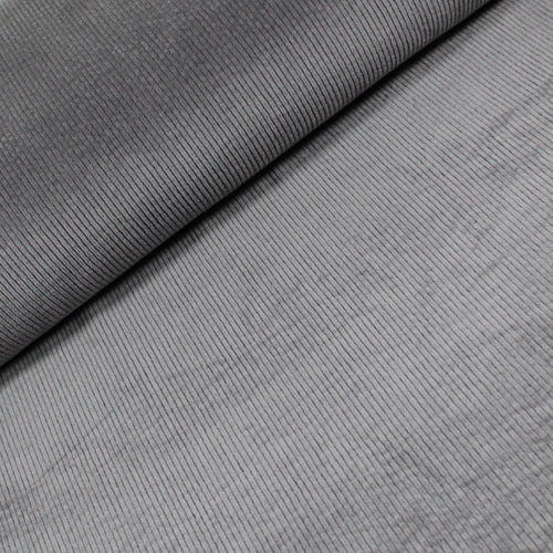 Velours côtelé, Gris, Velours de coton