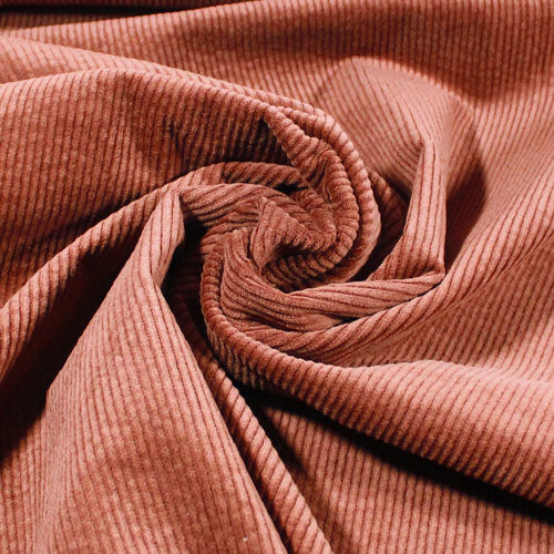Velours côtelé, Marron, Velours de coton