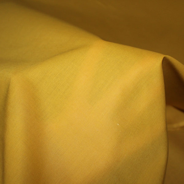 Voile di cotone, Giallo ocra, GOTS
