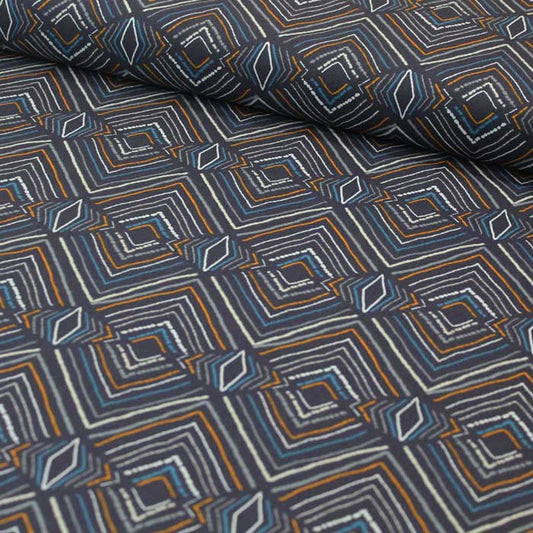 Wave, Blu notte, Cotone americano