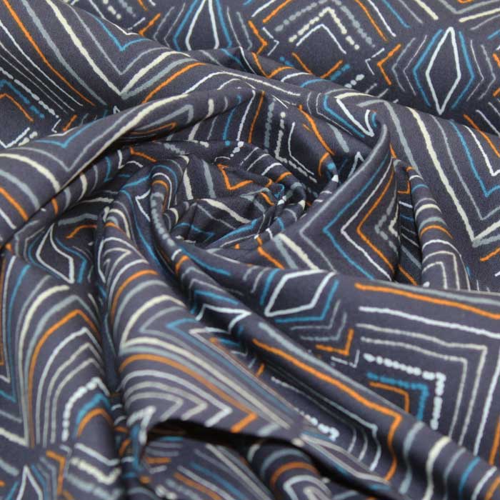 Wave, Bleu nuit, coton américain