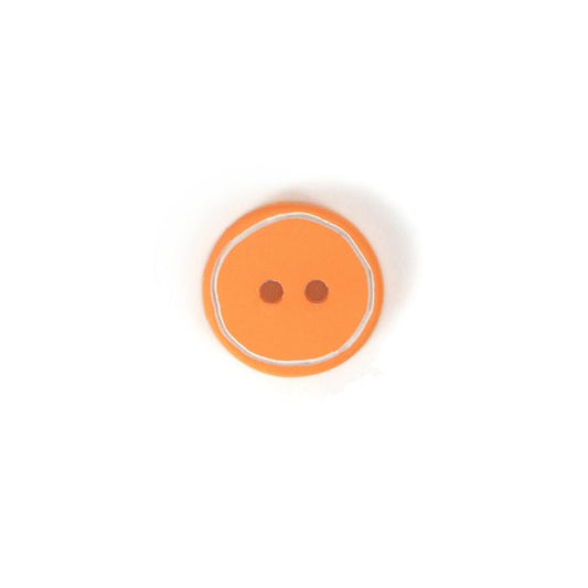 Clementine edged button - various sizes