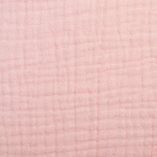 Doppia garza goffrata unito Rosa