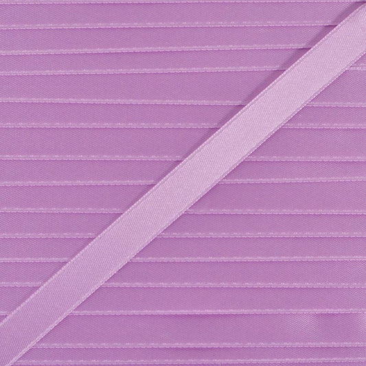 10mm light purple double satin ribbon