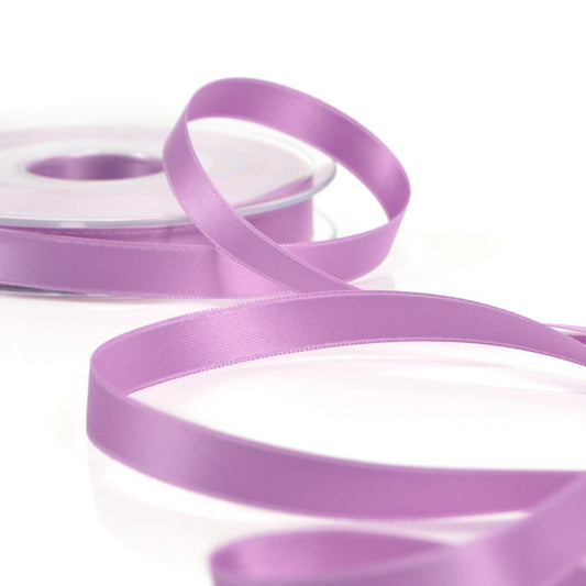 10mm light purple double satin ribbon