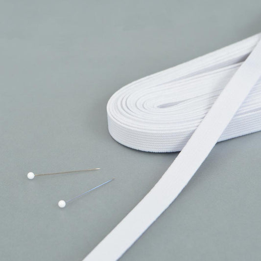 White elastic - various sizes