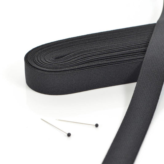 Black elastic - various sizes