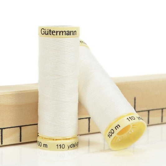 Gütermann Sewing Thread 111 Ecru