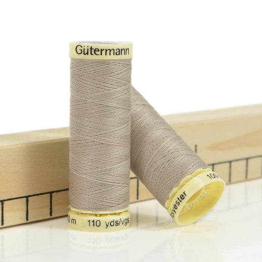 Gütermann Sewing Thread 118 Light Taupe