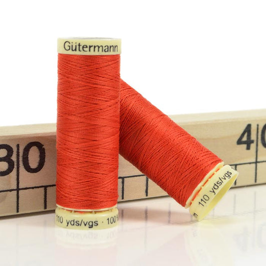 Gütermann Sewing Thread 155 Orange Poppy