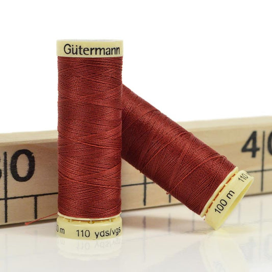 Gütermann Sewing Thread 221 Dark Copper