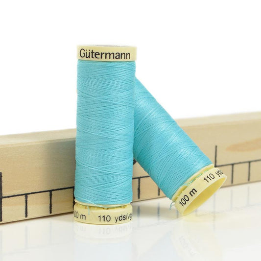 Gütermann Sewing Thread 028 Cyan