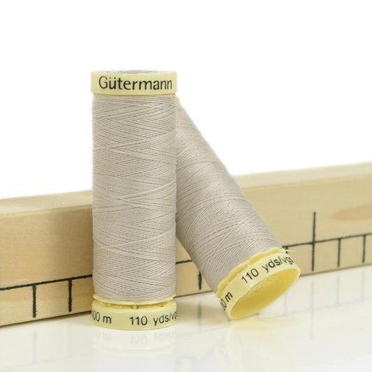 Fil à coudre Gütermann 299 platine