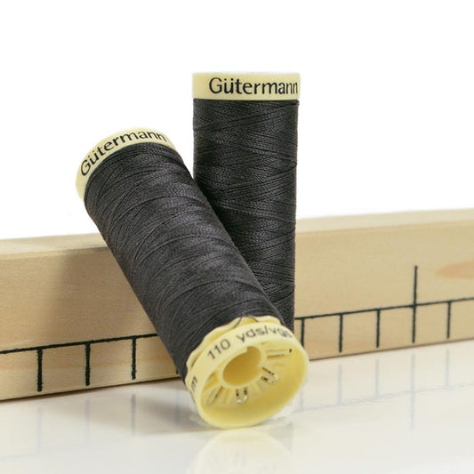 Gütermann Sewing Thread 036 Anthracite Black