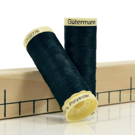 Gütermann Sewing Thread 665 Black Bluish